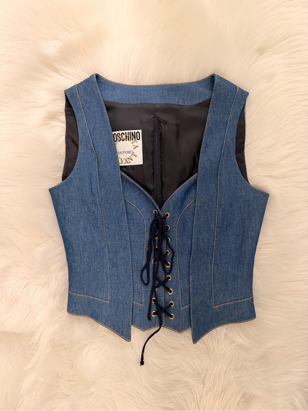 Vintage Moschino corset